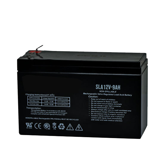 12V 9 AH AGM Battery F2 Terminals