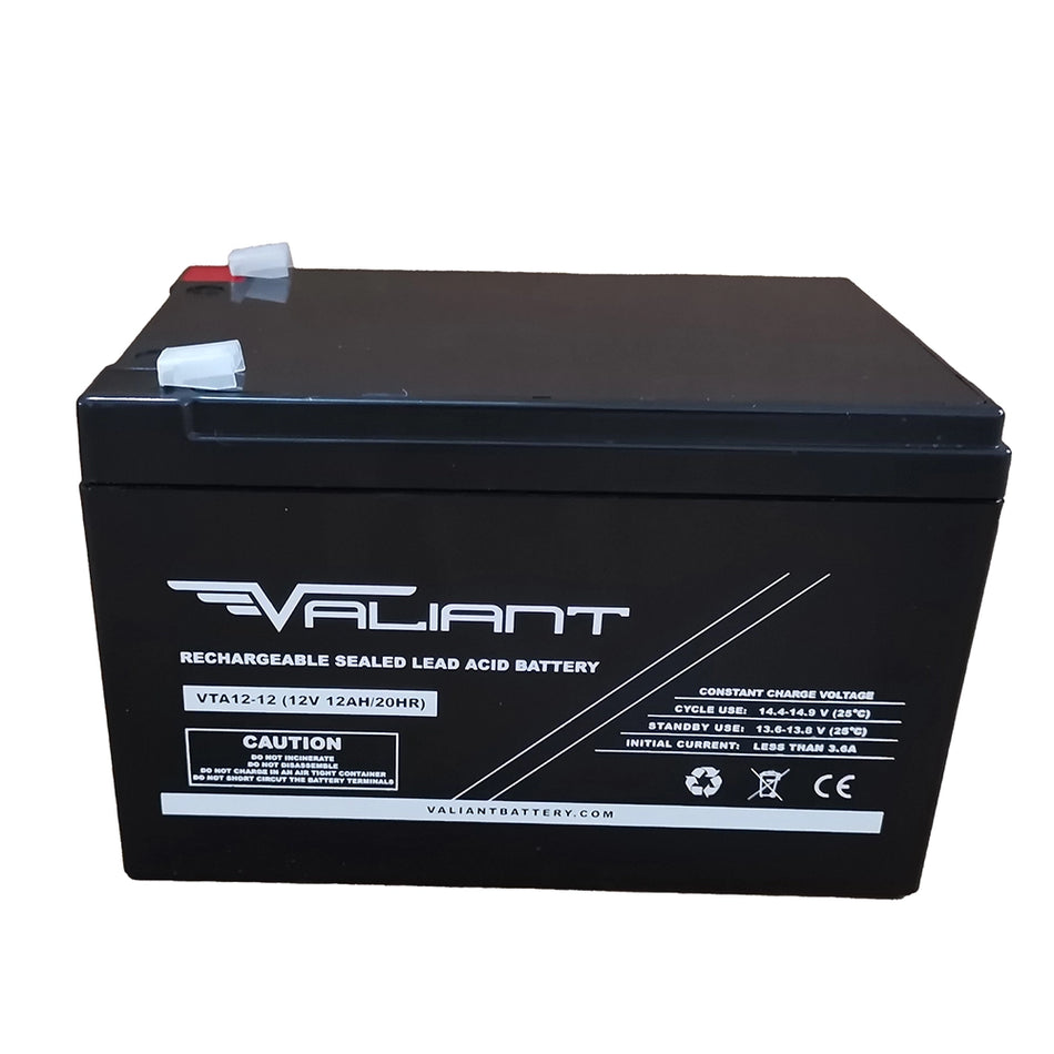 VALLANT 12 VOLT 12 AH AGM BATTERY