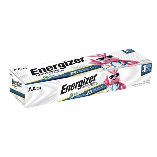 Energizer Industrial Lithium AA Batteries – 24 Pc