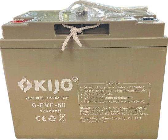 KIJO 6-EVF-80 Sealed Lead Acid Battery
