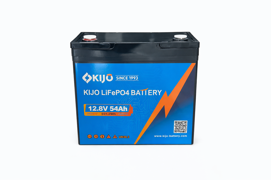 12.8V-54Ah Deep Cycle LFP Lithium Battery