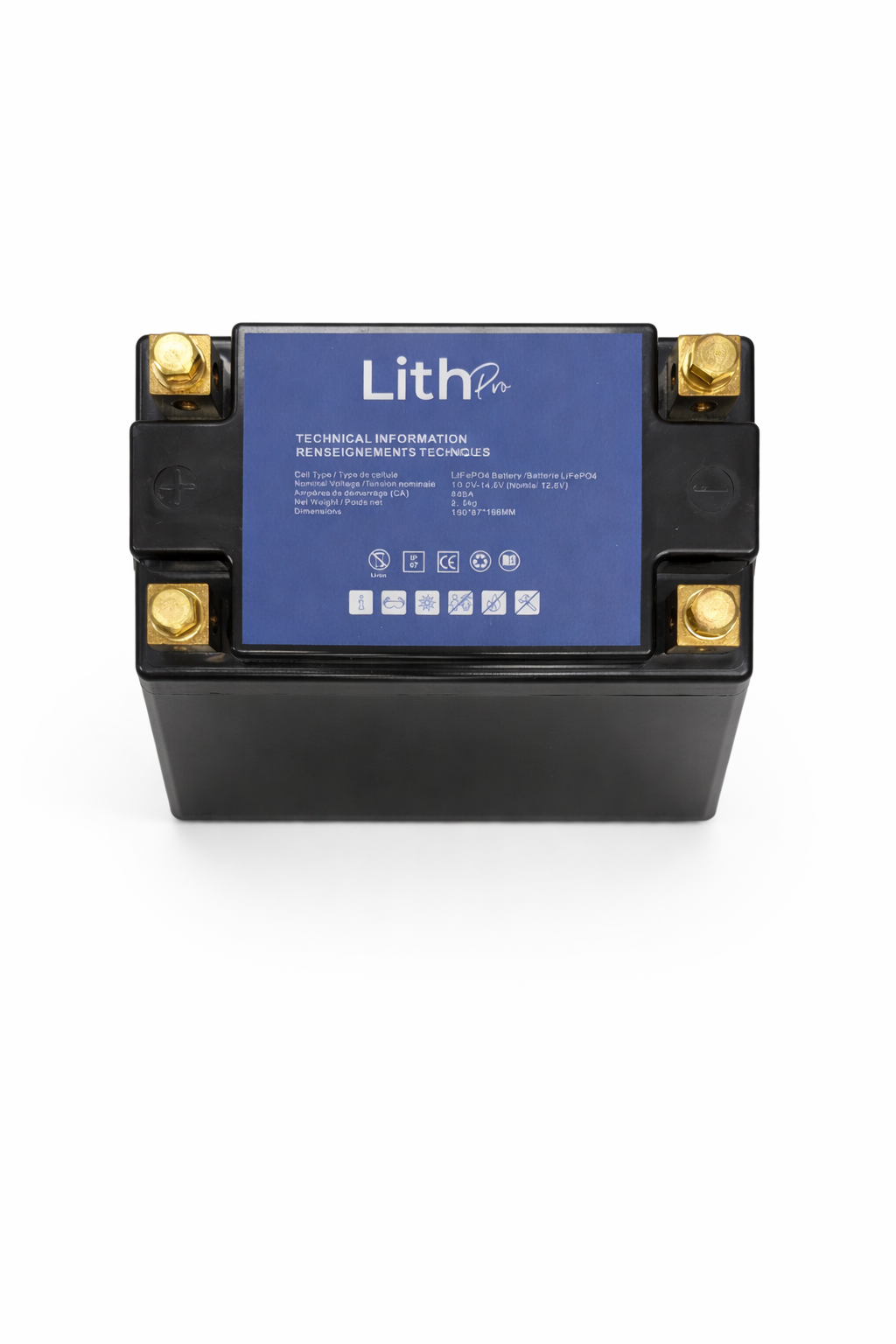 YTX30L Lithium (LFP865-15) - Battery World Vancouver 