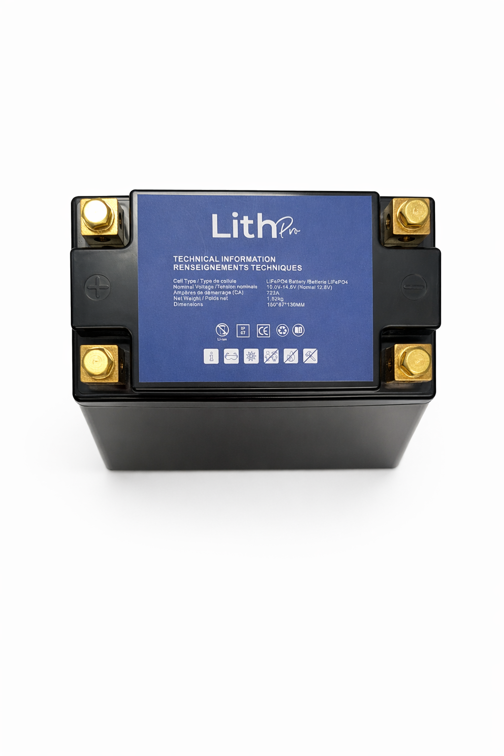 YTX14-BS Lithium (LFP723-12) - Battery World Vancouver 