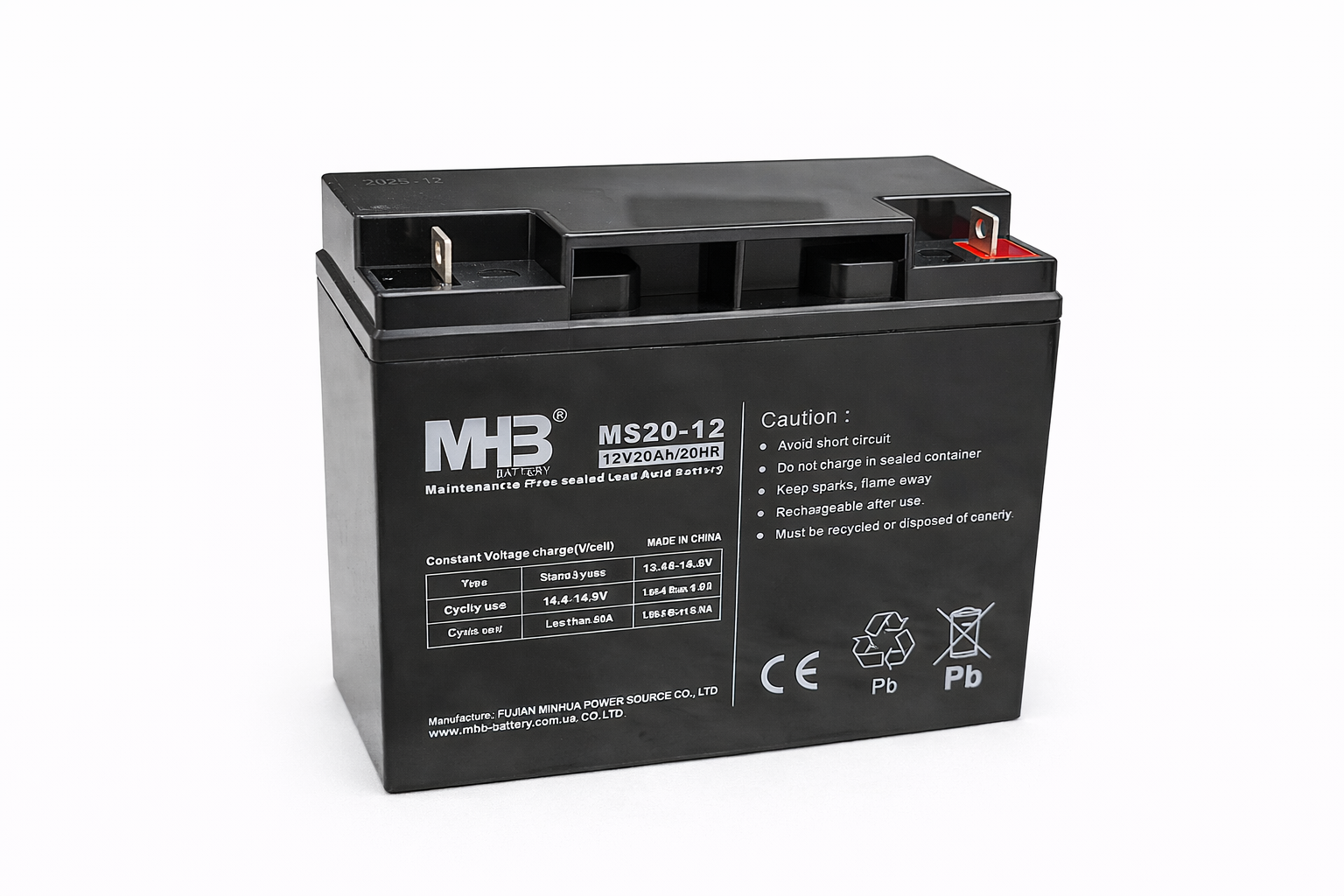 MS12-20AH - Battery World Vancouver 