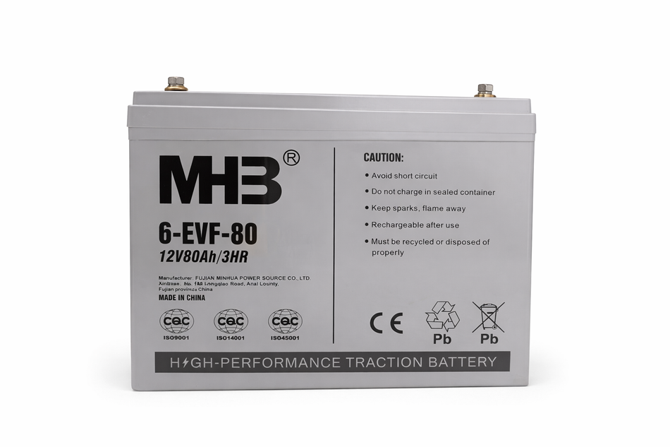 6-EVF-80 Sealed Lead Acid Battery - Battery World Vancouver 