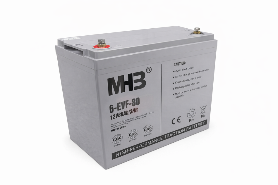 6-EVF-80 Sealed Lead Acid Battery - Battery World Vancouver 
