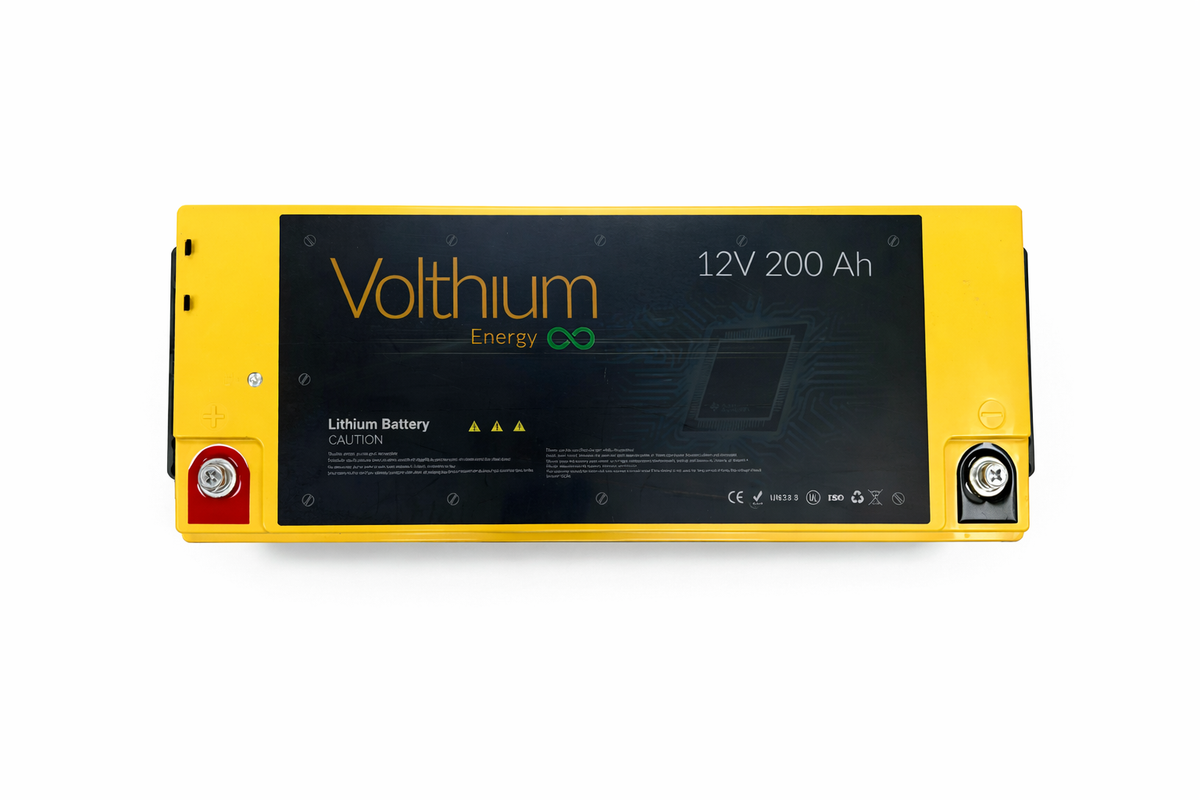 Volthium 12.8V-200Ah Lithium-Self-Heating - Battery World Vancouver 