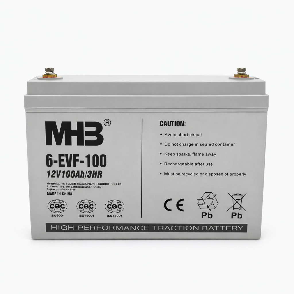 6-EVF-100 Deep Cycle EV Battery (12V 100Ah) - Battery World Vancouver 