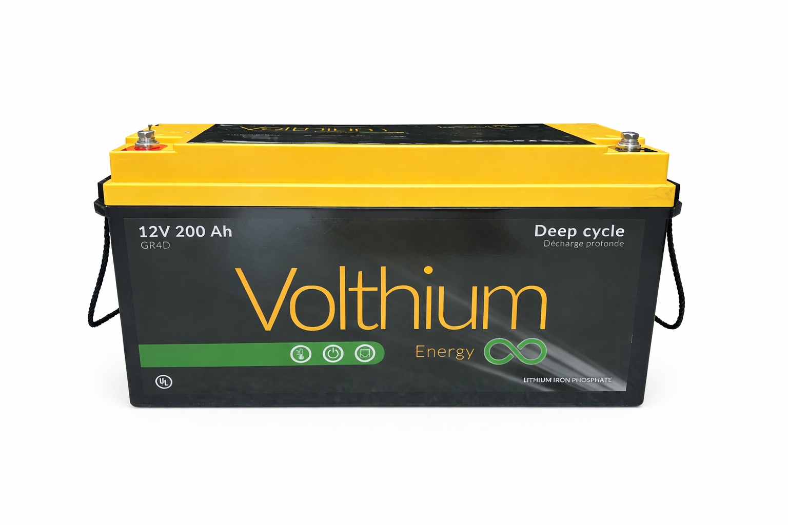 Volthium 12.8V-200Ah Lithium-Self-Heating - Battery World Vancouver 