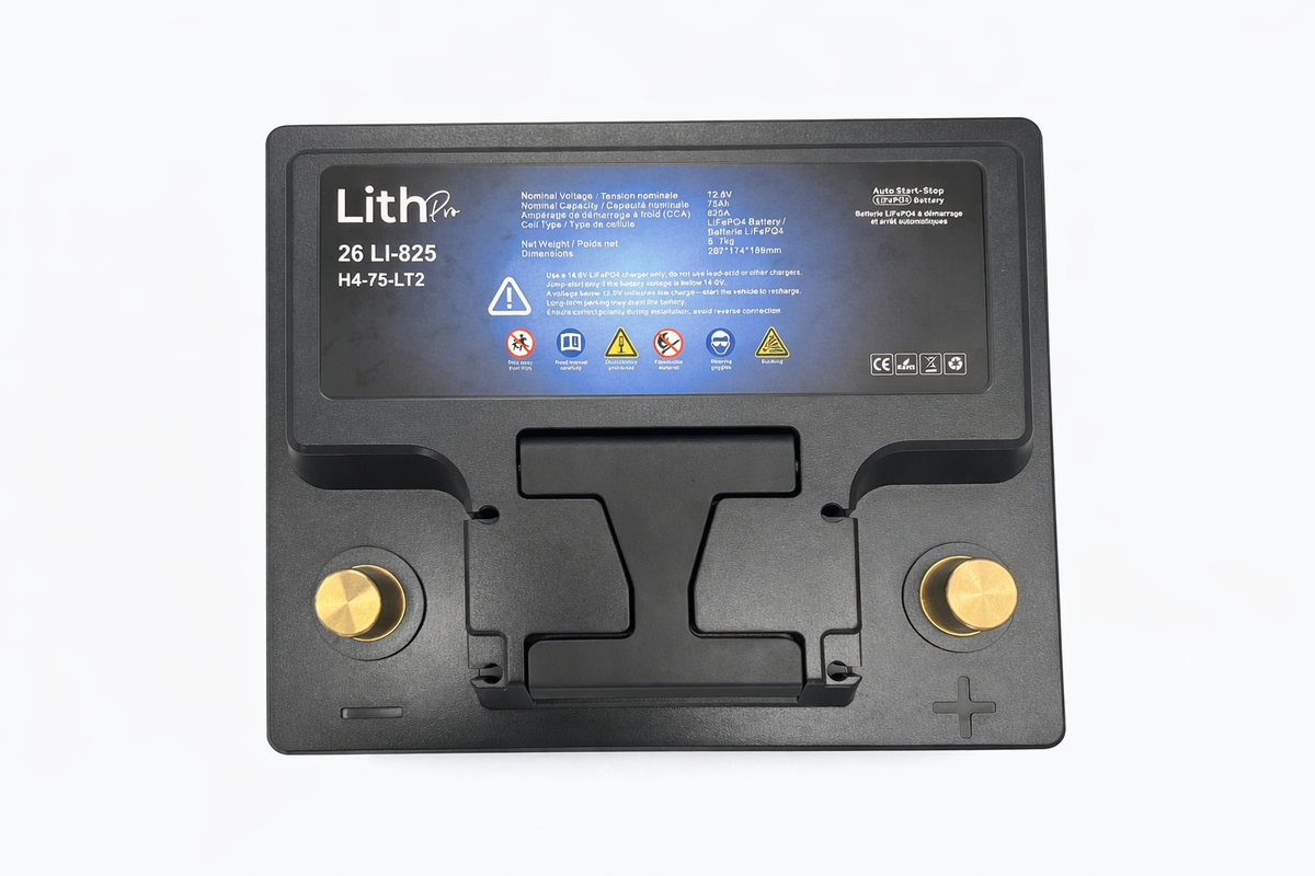 Group 26 Lithium Car Starting Battery - Battery World Vancouver 