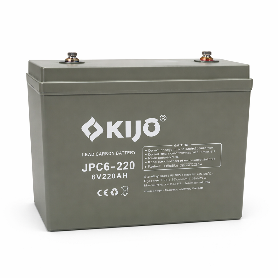 6V-220AH Lead Carbon Battery (Golf Cart Battery) - Battery World Vancouver 