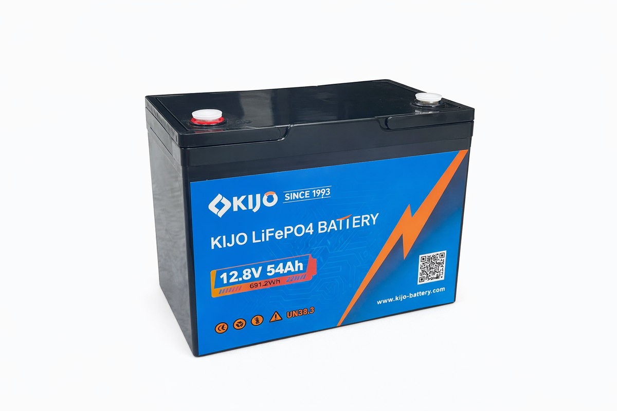 12.8V-54Ah Deep Cycle LFP Lithium Battery - Battery World Vancouver 