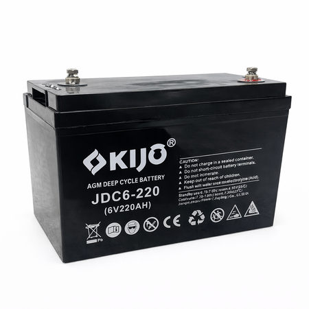 6 Volts-220Ah Deep cycle AGM Battery - Battery World Vancouver 