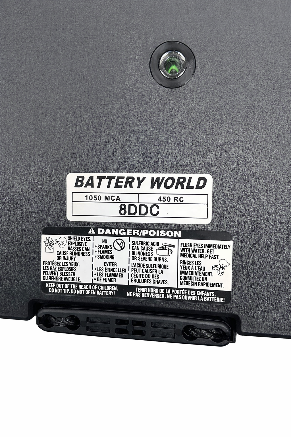 8D- Deep cycle battery Maintenance free - Battery World Vancouver 