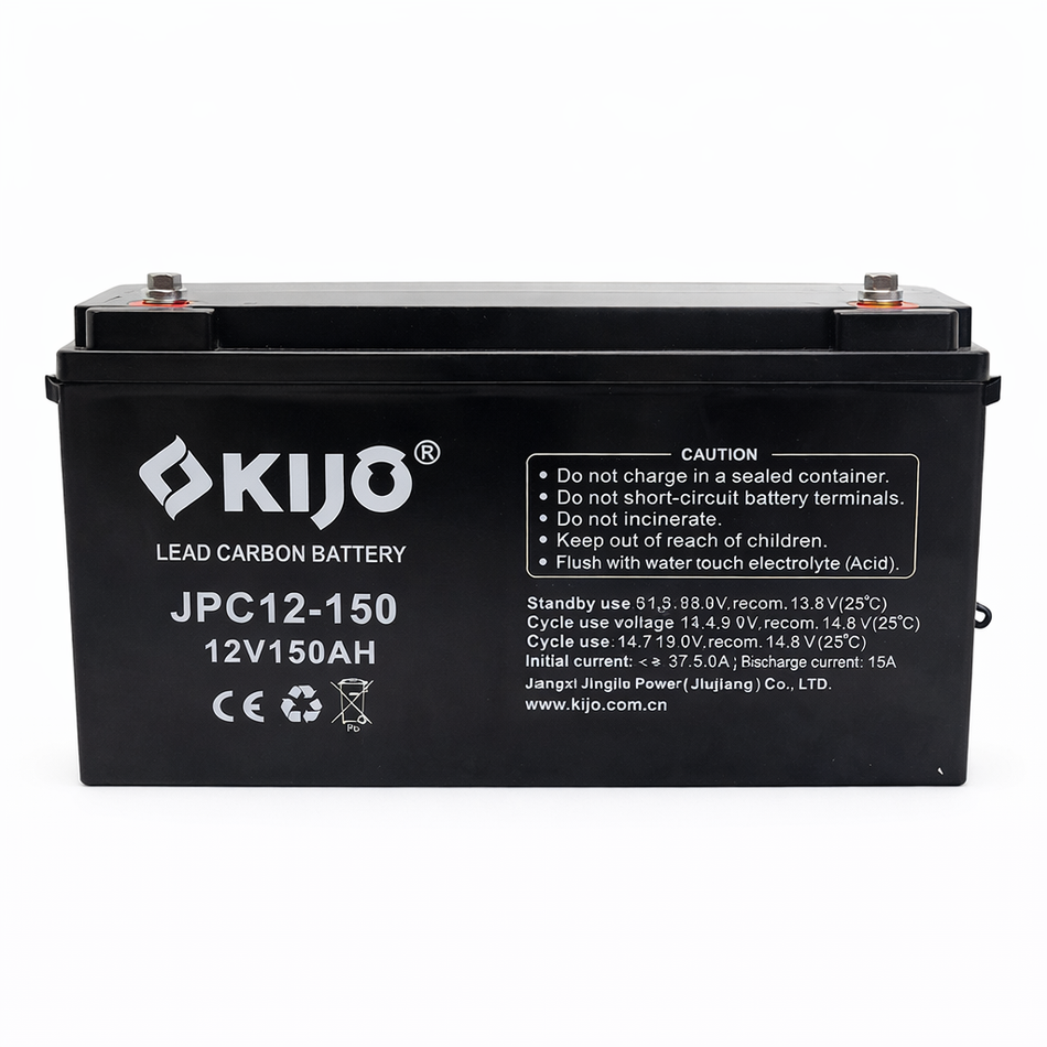 12Volt-150Ah Lead Carbon Battery (Deep Cycle) - Battery World Vancouver 
