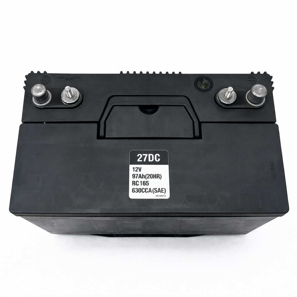 Group 27- 12 Volt Deep Cycle Battery Maintenance Free - Battery World Vancouver 