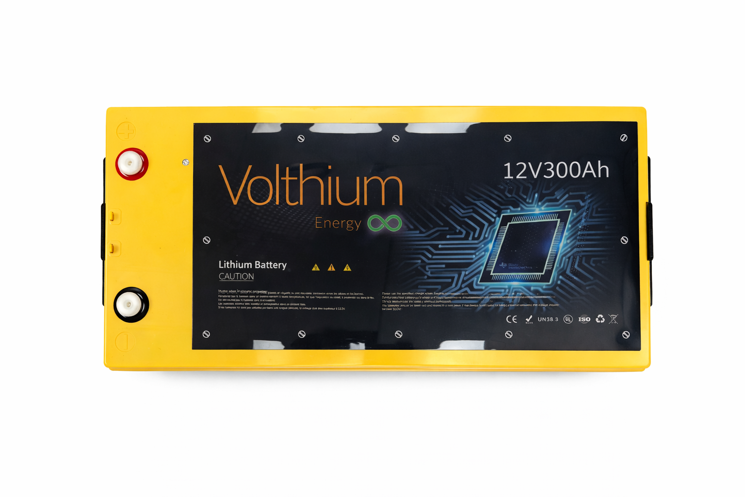 Volthium 12.8V-300Ah Lithium-Self-Heating - Battery World Vancouver 