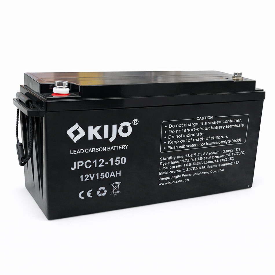 12Volt-150Ah Lead Carbon Battery (Deep Cycle) - Battery World Vancouver 