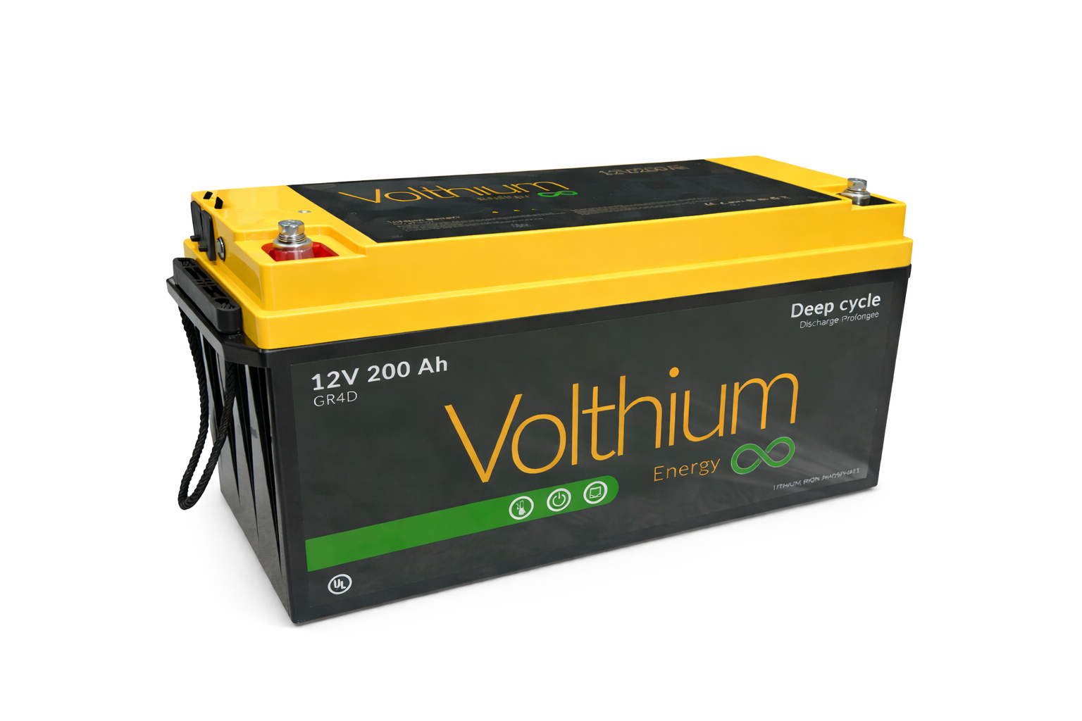 Volthium 12.8V-200Ah Lithium-Self-Heating - Battery World Vancouver 