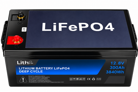 12.8V 300Ah LiFePO₄ Deep Cycle Lithium Battery - Battery World Vancouver 
