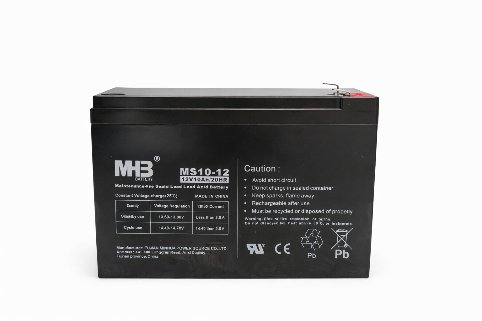 MS12-10 Tall - Battery World Vancouver 