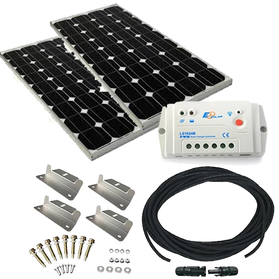 200Watt Solar Kit - Battery World Vancouver 